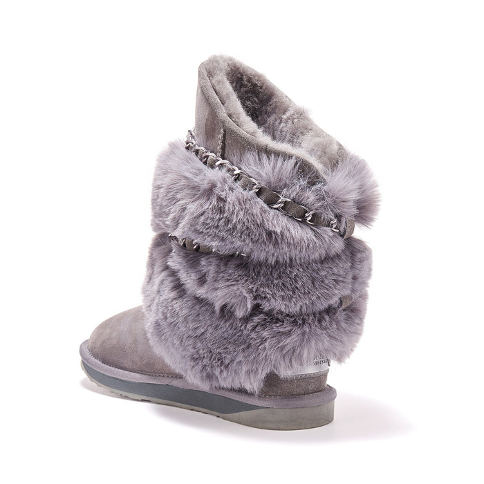 Australia Luxe Collective BOOTS ATILLA SHORT GRAY ATILLA SHORT GRAY