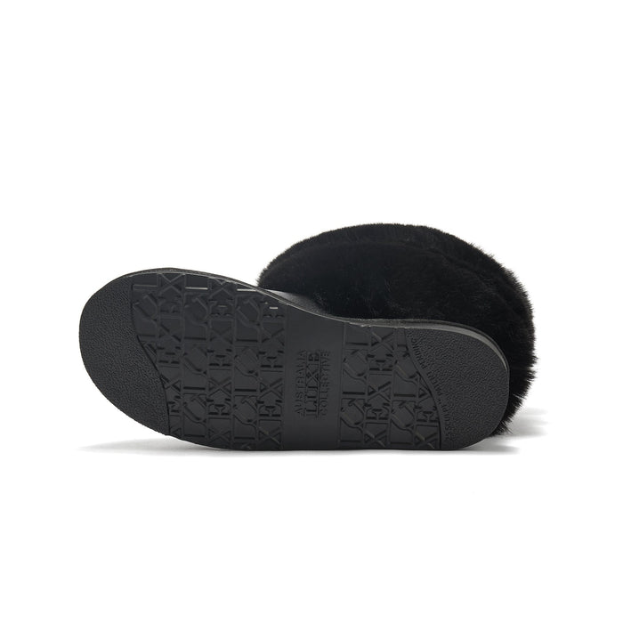 Australia Luxe Collective BOOTS ATILLA SHORT SATIN BLACK ATILLA SHORT SATIN BLACK