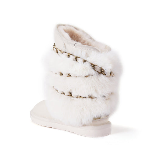 Australia Luxe Collective BOOTS ATILLA SHORT SATIN PALE ATILLA SHORT SATIN PALE