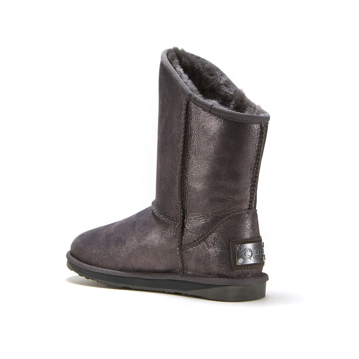 Australia Luxe Collective BOOTS COSY SHORT ANTIQUE SILVER COSY SHORT ANTIQUE SILVER