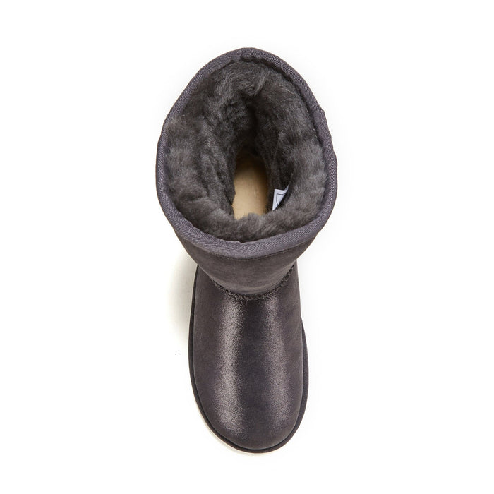 Australia Luxe Collective BOOTS COSY SHORT ANTIQUE SILVER COSY SHORT ANTIQUE SILVER