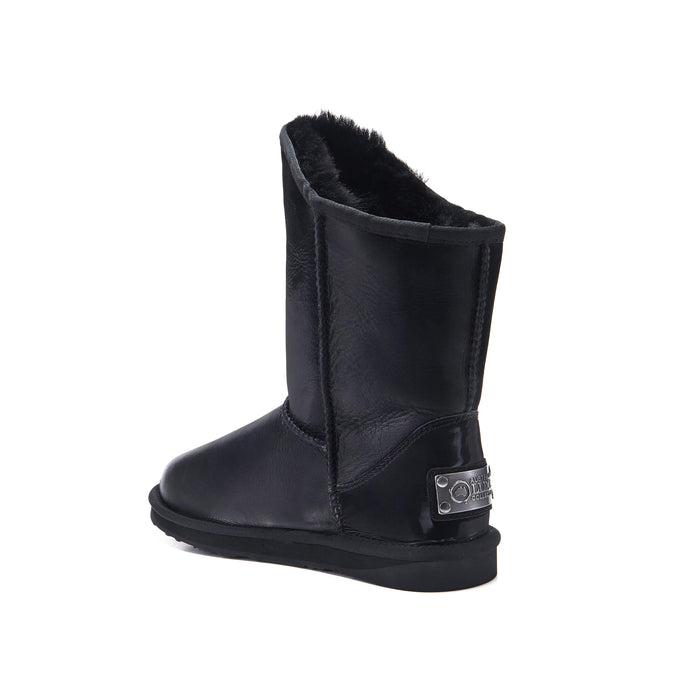Australia Luxe Collective BOOTS COSY SHORT SATIN BLACK COSY SHORT SATIN BLACK