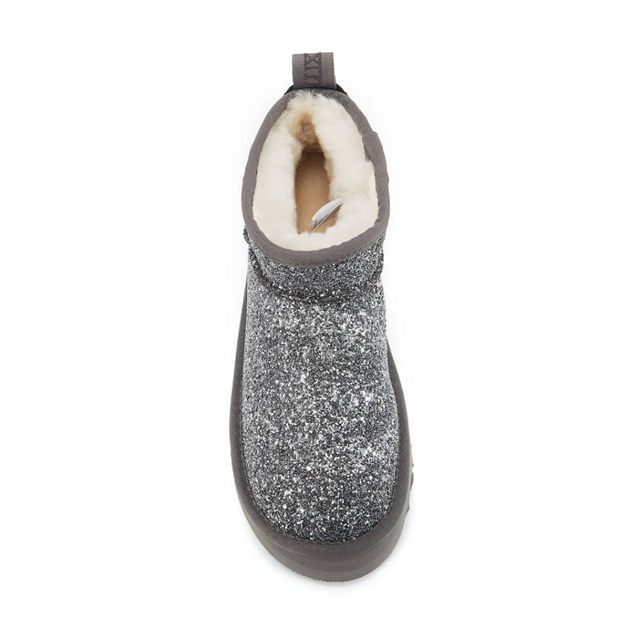 Australia Luxe Collective BOOTS COSY ULTRA PLATFOAM GLITTER PEWTER COSY ULTRA PLATFOAM GLITTER PEWTER
