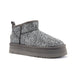 Australia Luxe Collective BOOTS COSY ULTRA PLATFOAM GLITTER PEWTER COSY ULTRA PLATFOAM GLITTER PEWTER