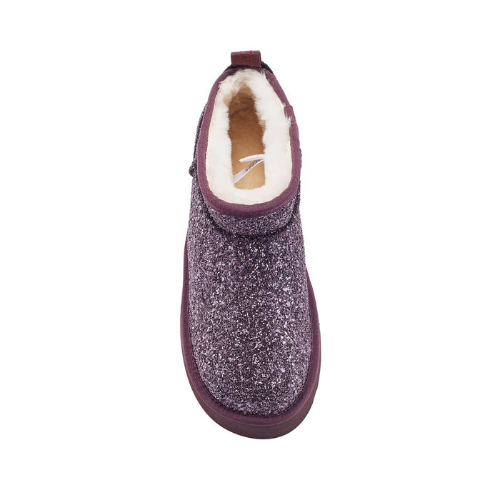 Australia Luxe Collective BOOTS COSY ULTRA PLATFOAM GLITTER PLUM COSY ULTRA PLATFOAM GLITTER PLUM