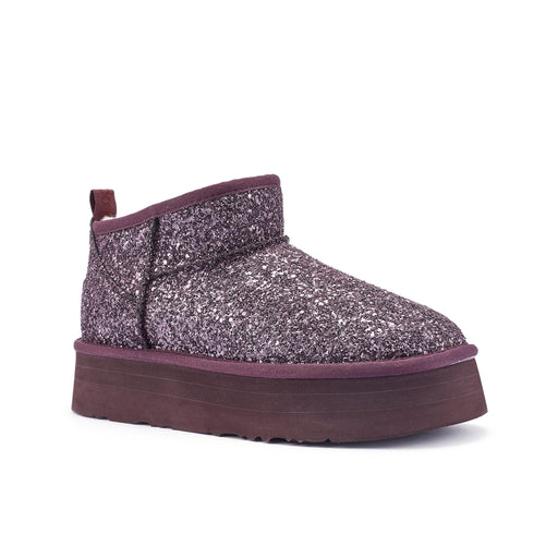 Australia Luxe Collective BOOTS COSY ULTRA PLATFOAM GLITTER PLUM COSY ULTRA PLATFOAM GLITTER PLUM