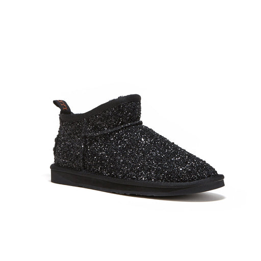 Australia Luxe Collective BOOTS COSY ULTRA SHORT GLITTER BLACK COSY ULTRA SHORT GLITTER BLACK