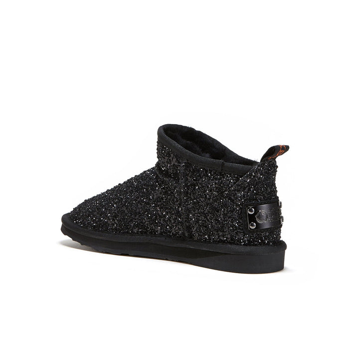 Australia Luxe Collective BOOTS COSY ULTRA SHORT GLITTER BLACK COSY ULTRA SHORT GLITTER BLACK