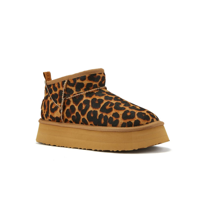 Australia Luxe Collective BOOTS COSY ULTRA SHORT PLATFOAM LEOPARD COSY ULTRA SHORT PLATFOAM LEOPARD