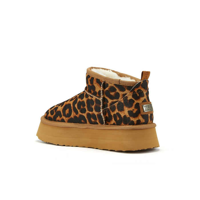 Australia Luxe Collective BOOTS COSY ULTRA SHORT PLATFOAM LEOPARD COSY ULTRA SHORT PLATFOAM LEOPARD