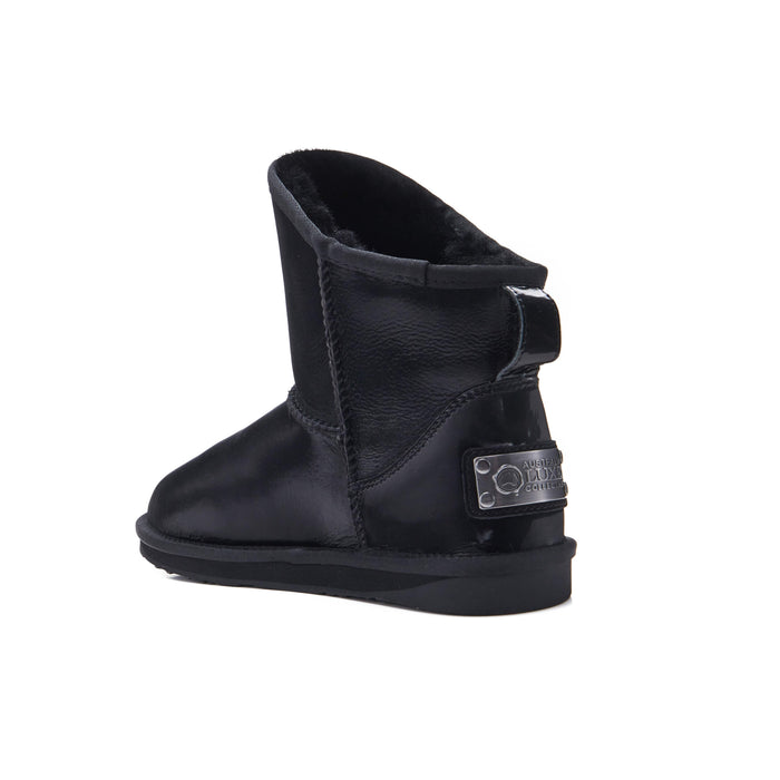 Australia Luxe Collective BOOTS COSY XTRA SHORT SATIN BLACK COSY XTRA SHORT SATIN BLACK