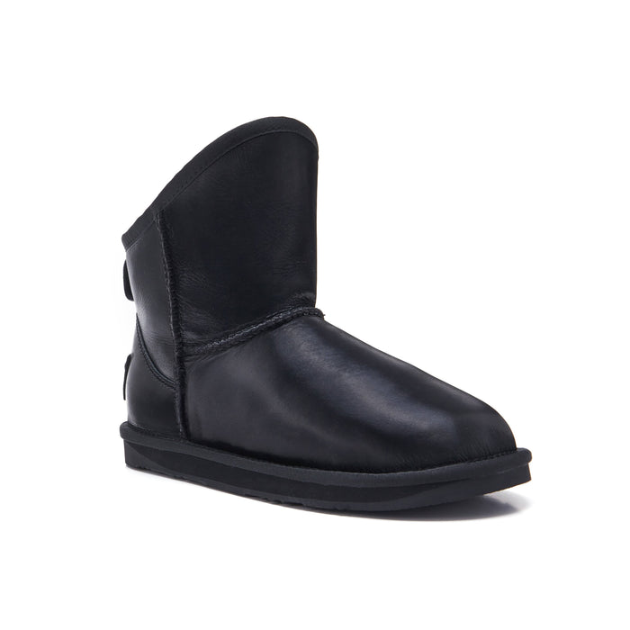 Australia Luxe Collective BOOTS COSY XTRA SHORT SATIN BLACK COSY XTRA SHORT SATIN BLACK
