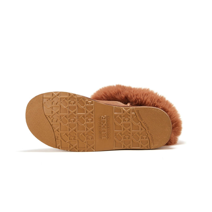 Australia Luxe Collective BOOTS FOXY ULTRA SHORT CHESTNUT FOXY ULTRA SHORT CHESTNUT