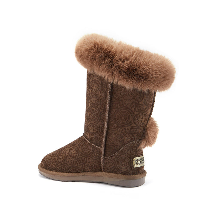 Australia Luxe Collective BOOTS NORDIC SHORT EMBOSSED CLAY NORDIC SHORT EMBOSSED CLAY