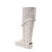 Australia Luxe Collective BOOTS SLOUCH TALL SATIN PALE SLOUCH TALL SATIN PALE
