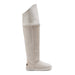 Australia Luxe Collective BOOTS SLOUCH TALL SATIN PALE SLOUCH TALL SATIN PALE