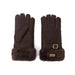 Australia Luxe Collective GLOVES CUFF GLOVES LEATHER BURNT CUFF GLOVES LEATHER BURNT