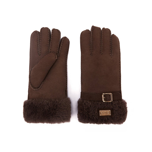 Australia Luxe Collective GLOVES CUFF GLOVES SUEDE BURNT CUFF GLOVES SUEDE BURNT