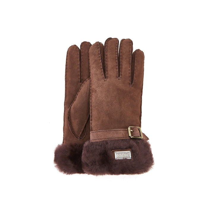 Australia Luxe Collective GLOVES XS / BEVA CUFF GLOVES SUEDE BEVA 5056445014138 CUFF GLOVES SUEDE BEVA