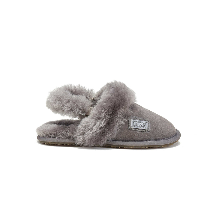 Australia Luxe Collective K8 / GRAY KIDS SLINGBACK MULE GRAY (SHEARLING) 5056445017702 KIDS SLINGBACK MULE GRAY (SHEARLING)