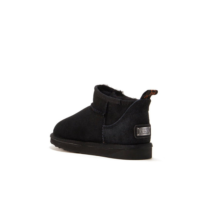 Australia Luxe Collective KIDS KIDS COSY ULTRA SHORT BLACK KIDS COSY ULTRA SHORT BLACK