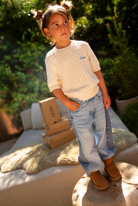 Australia Luxe Collective KIDS KIDS COSY X SHORT CHESTNUT KIDS COSY X SHORT CHESTNUT