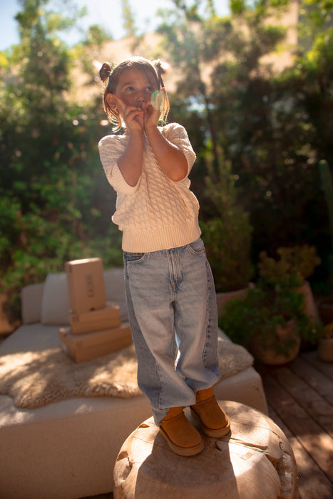 Australia Luxe Collective KIDS KIDS COSY X SHORT CHESTNUT KIDS COSY X SHORT CHESTNUT