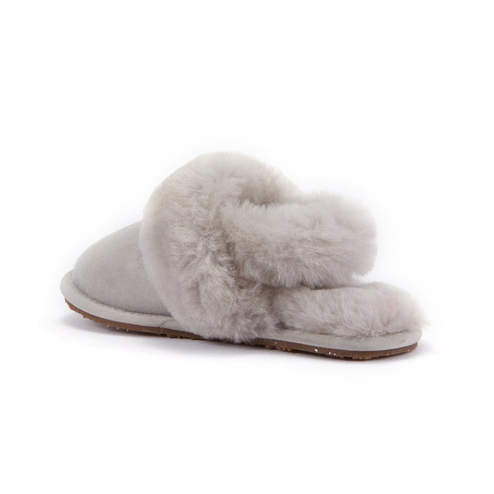 Australia Luxe Collective KIDS KIDS SLINGBACK MULE ICE GRAY (SHEARLING) KIDS SLINGBACK MULE ICE GRAY (SHEARLING)