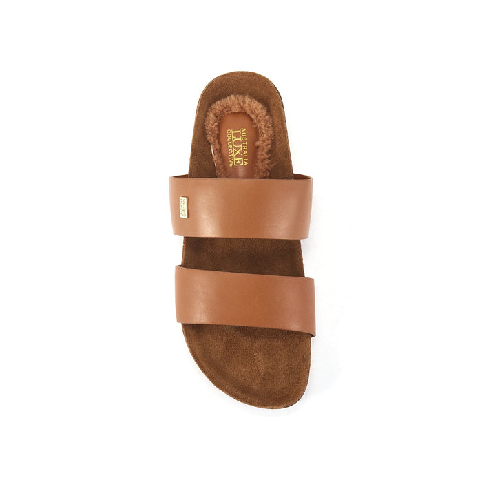 Australia Luxe Collective SANDALS BRIGITTE TAN BRIGITTE TAN