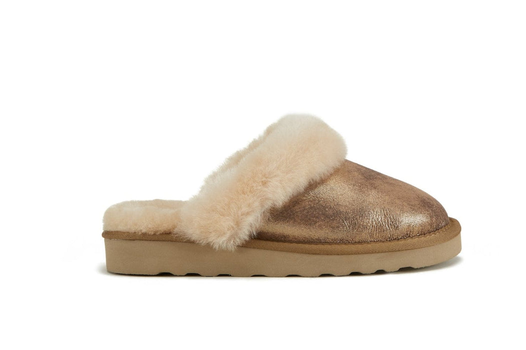 Australia Luxe Collective SLIPPERS 5 / ANTIQUE GOLD MOOL ANTIQUE GOLD 5056445068223 MOOL ANTIQUE GOLD
