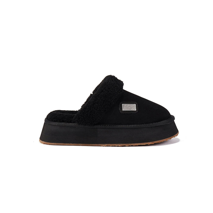 Australia Luxe Collective SLIPPERS 5 / BLACK MULE PLATFOAM SUEDE BLACK 5056445059962 MULE PLATFOAM SUEDE BLACK