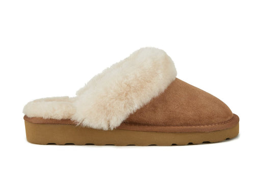 Australia Luxe Collective SLIPPERS 5 / CHESTNUT MOOL CHESTNUT 5056445037601 MOOL CHESTNUT