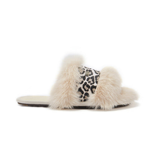 Australia Luxe Collective SLIPPERS 5 / SNOW LEOPARD MUCHAS LUXE SNOW LEOPARD 5056445086913 MUCHAS LUXE SNOW LEOPARD
