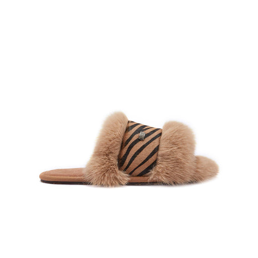 Australia Luxe Collective SLIPPERS 5 / ZEBRA MUCHAS LUXE ZEBRA 5056445086845 MUCHAS LUXE ZEBRA