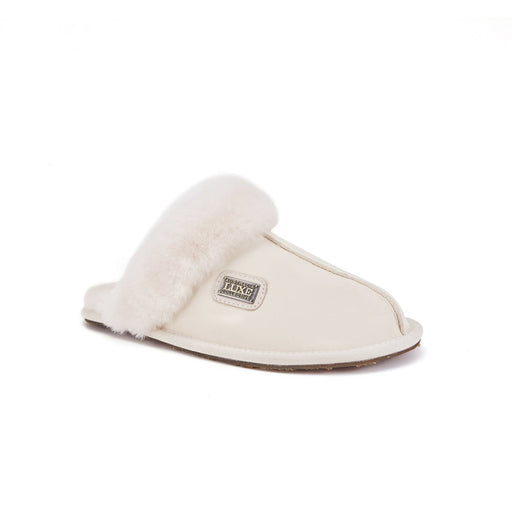 Australia Luxe Collective SLIPPERS CLOSED MULE SATIN PALE CLOSED MULE SATIN PALE