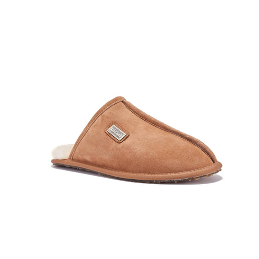 Australia Luxe Collective SLIPPERS MENS CLOSED MULE CHESTNUT MENS CLOSED MULE CHESTNUT