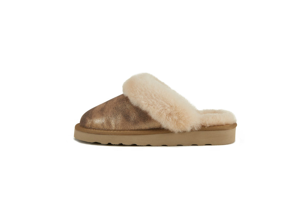Australia Luxe Collective SLIPPERS MOOL ANTIQUE GOLD MOOL ANTIQUE GOLD