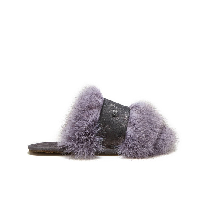 Australia Luxe Collective SLIPPERS MUCHAS LUXE ANTIQUE SILVER MUCHAS LUXE ANTIQUE SILVER
