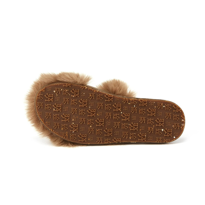 Australia Luxe Collective SLIPPERS MUCHAS LUXE TAUPE MUCHAS LUXE TAUPE