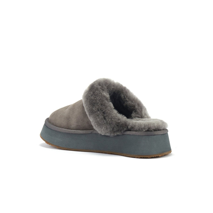 Australia Luxe Collective SLIPPERS MULE PLATFOAM SUEDE GRAY MULE PLATFOAM SUEDE GRAY