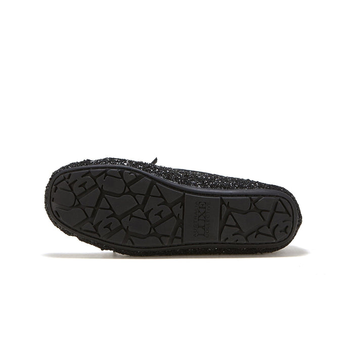 Australia Luxe Collective SLIPPERS PROST GLITTER BLACK PROST GLITTER BLACK