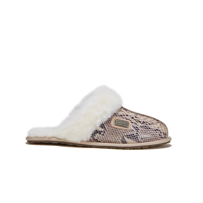 Australia Luxe Collective SLIPPERS XS / SNAKE SAND CLOSED MULE SNAKE SAND 5056445053427 CLOSED MULE SNAKE SAND
