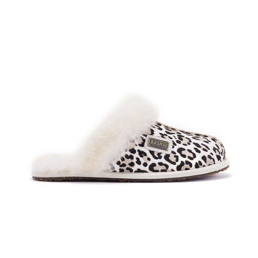 Australia Luxe Collective SLIPPERS XS / SNOW LEOPARD CLOSED MULE SNOW LEOPARD 5056445084834 CLOSED MULE SNOW LEOPARD
