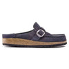 BIRKENSTOCK Clogs 36 / Narrow / Medium Buckley Suede Leather Navy 886454954263 Buckley Suede Leather Navy