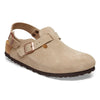 BIRKENSTOCK Clogs 36 / Narrow/Medium Tokio  Suede Leather Tokio  Suede Leather / Taupe
