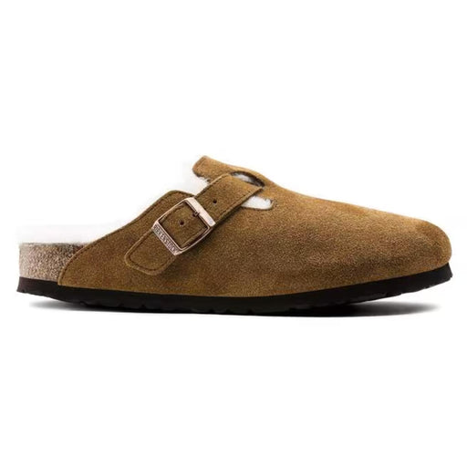 BIRKENSTOCK clogs 36 / Regular/Wide Birkenstock Boston Shearling Mink 886925294577 Birkenstock Boston Shearling Mink