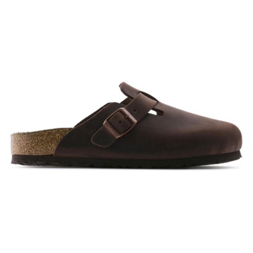 BIRKENSTOCK clogs 36 / Regular / Wide / Habana Boston Soft Footbed Oiled Leather 886454142998 Boston Soft Footbed Oiled Leather