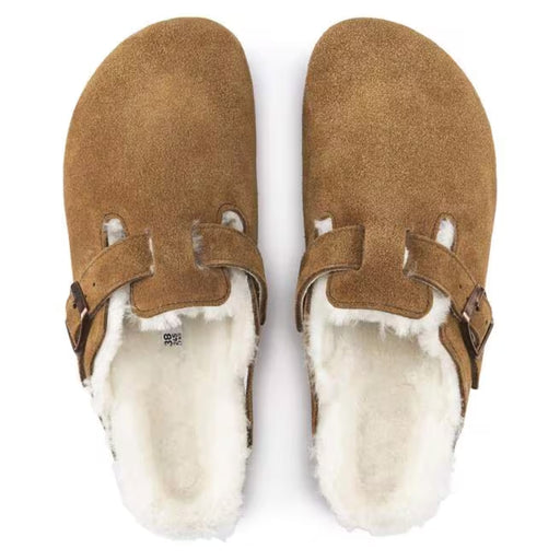 BIRKENSTOCK clogs Birkenstock Boston Shearling Mink Birkenstock Boston Shearling Mink