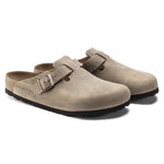 BIRKENSTOCK clogs Boston Soft Footbed Oiled Leather Tobacco Brown Boston Soft Footbed Oiled Leather Tobacco Brown