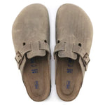 BIRKENSTOCK clogs Boston Soft Footbed Oiled Leather Tobacco Brown Boston Soft Footbed Oiled Leather Tobacco Brown